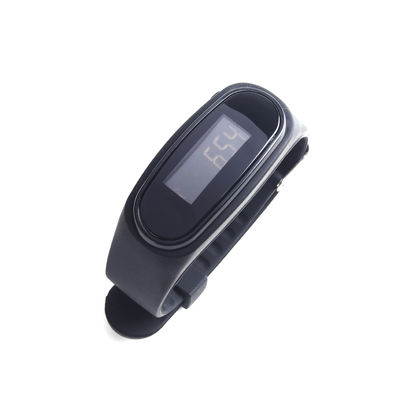 Silikon Kemer Fitness Pedometer Saat Öntanımlı Ağırlık Adım Sayımı