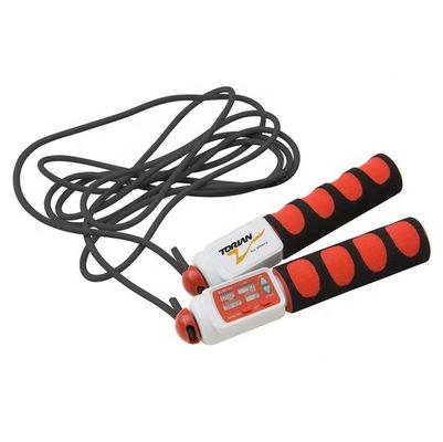 Fitness atlama ipi Unisex spor salonu Fitness atlama ipi OK-168 9999'a kadar döngü sayacı ve renkli tasarımla