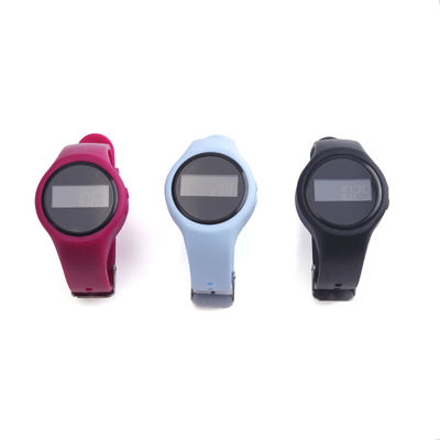 Koyu mavi ABS Erkekler için pedometre saati pedometre fitness izleyici 36g