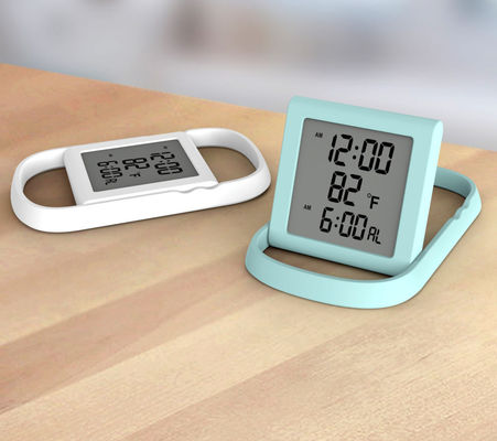 Çok fonksiyonel telefon tutucusu Led Ekran Saati Sıcaklık ve Elektronik Hareket