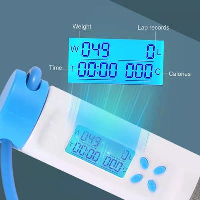 Fitness Atlama İpi Unisex 157 G Ev Egzersiz Ağırlaştırılmış Hız Atlama İpi Sayıcı ve Akıllı Kablosuz