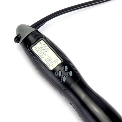 Fitness atlama ipi Düzenlenebilir ip uzunluğu JP-100 LCD Karşı panel Fitness egzersiz için atlama ipi