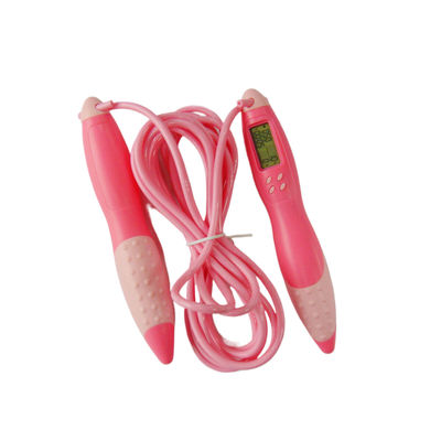 Fitness atlama ipi JP-100 Tüm pembe ağırlık taşıma aerobik atlama ipi kişiselleştirilmiş renk ve ticari marka