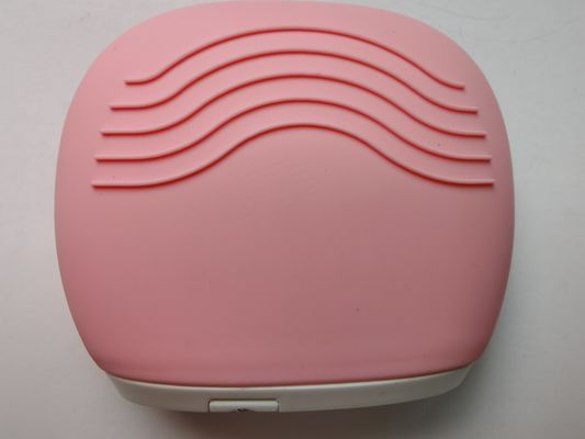 Rowgee Pembe Silikon Peşeleyici Yüz Fırçası Ev Kullanımı Güzellik Ekipmanı