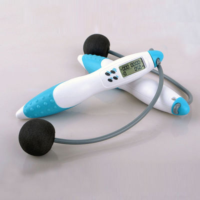 PVC atlama halatı Düzenlenebilir halat uzunluğu JP-100 LCD Karşı panel Fitness egzersiz için atlama halatı
