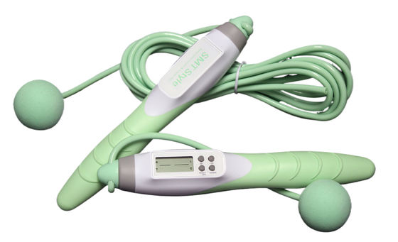 Yağ azaltmak için top ağırlığı olan akıllı elektronik kablosuz atlama ipi