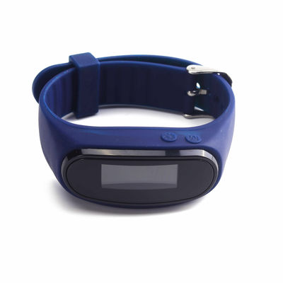 FCC Uyumlu Fitness Pedometer Saat Renkli Silikon Bilezik