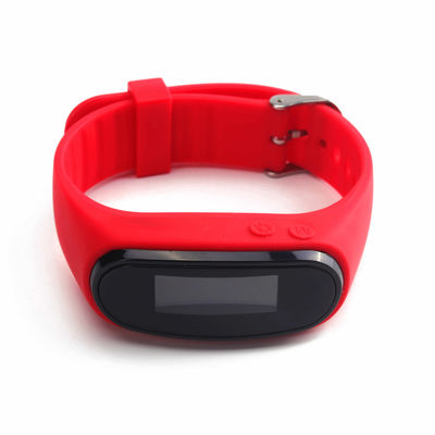 OEM Akıllı Fitness Pedometre Yanan Kalorileri ve Zaman Ekranı ile Uzaklıkları İzle