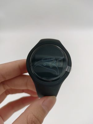 Kişiselleştirme Silikon Kemeri ABS Silikon Gel Unisex ile Erkekler Adım Takipçisi Saat