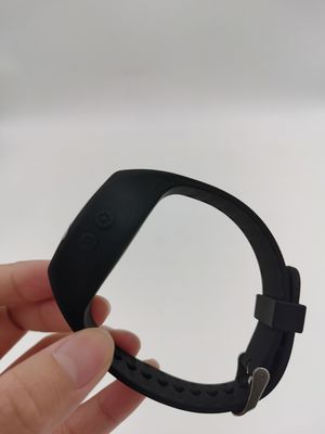 Kişiselleştirme Silikon Kemeri ABS Silikon Gel Unisex ile Erkekler Adım Takipçisi Saat
