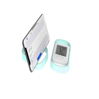 LCD Ekranı İçerideki Sıcaklıklı Dijital Zaman Saati