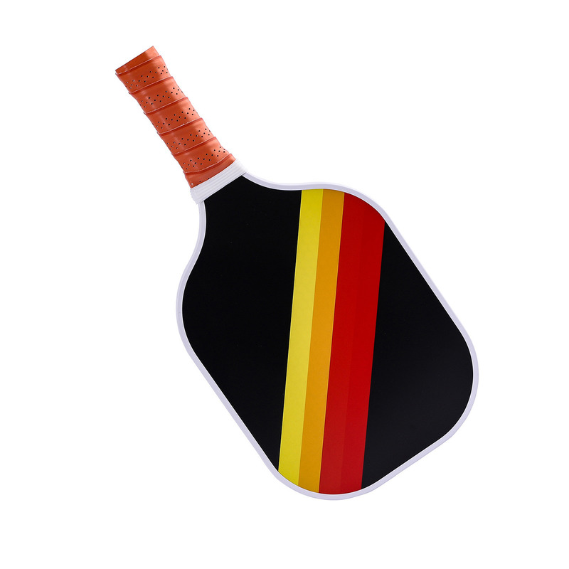 Yetişkinler için tam pickleball seti 2 cam lif kürek 4 açık hava top ve taşıma çantası ile